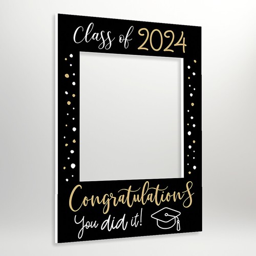 Graduation Selfie Frame Selfie Sign Photo Frame Graduation Ceremony Party - Picture 9 of 20