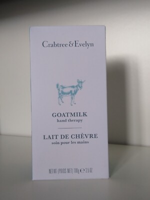 Crabtree & Evelyn Ziegenmilch Handtherapie Creme 100g Neu & Originalverpackt