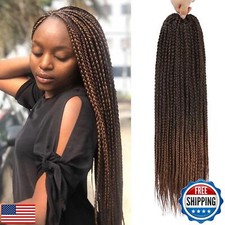 Crochet Box Braids 18 Inch 8 Packs T30 Goddess Box Braids Crochet Hair Preloo