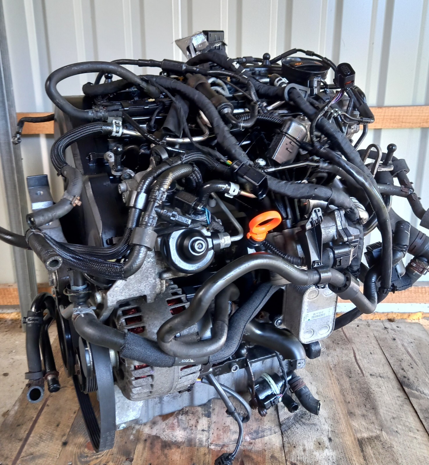 Motor ohne Anbauteile CFF CFFB 2.0 TDI 67.000KM 1 Jahr Garantie 
