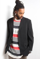 Vintage Valentino Suit Jacket Blazer Black Size 46 - G18