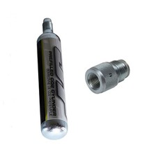 Empire JT Paintball 90 Gram Prefilled CO2 Cartridge  90gram w/Adapter NEW