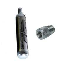 Empire JT Paintball 90 Gram Prefilled CO2 Cartridge  90gram w/Adapter NEW