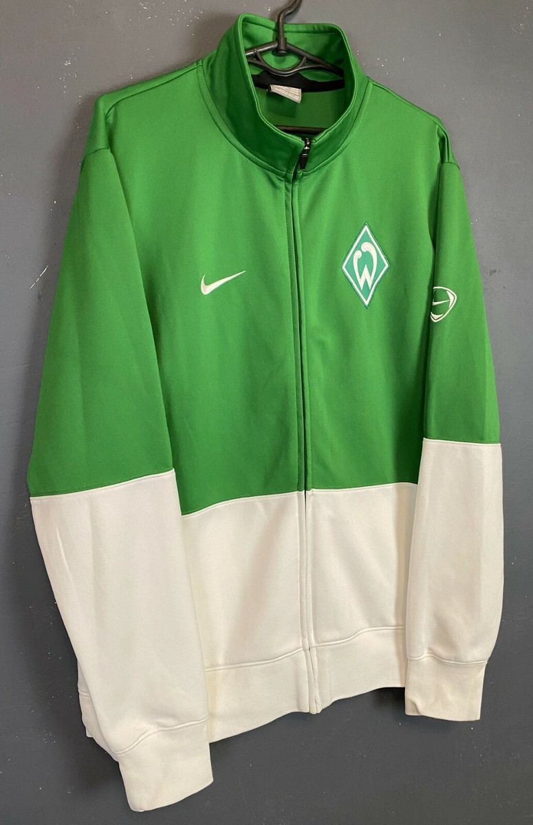 NIKE MEN'S FC WERDER BREMEN TRACK JACKET TRAINING SOCCER FOOTBALL