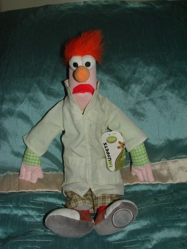 beaker muppets plush toy