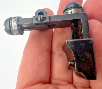Vintage Redfield Rifle Micrometer Receiver Peep Sight 70 Hunter Knobs Win Pre 64