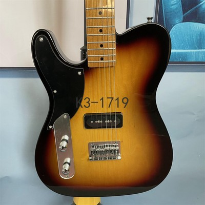 TL Left Handed Electric Guitar P90 Pickups Solid Basswood Body Maple Fretboard