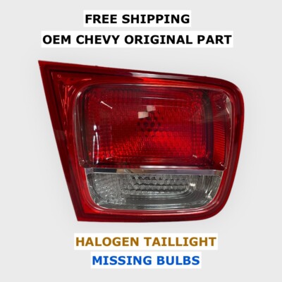 2013 2014 2015 2016 Chevy Malibu rear inner left side HALOGEN taillight ...