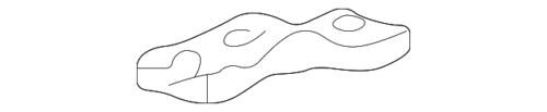 Soporte de montaje de radiador para Ford F-350 Super Duty 1999-2005 (N/P F81Z-8A193-AD)