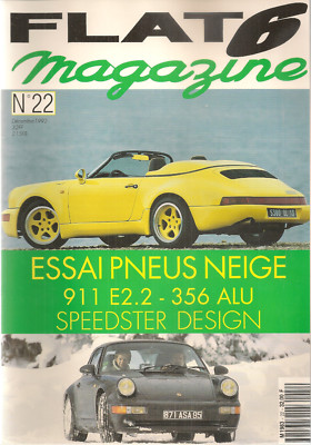 FLAT 6 22 PORSCHE 911 E 2.2 KENNZEICHEN 356 PRE A ALU 52 911 SPEEDSTER 911 RS AMERICA