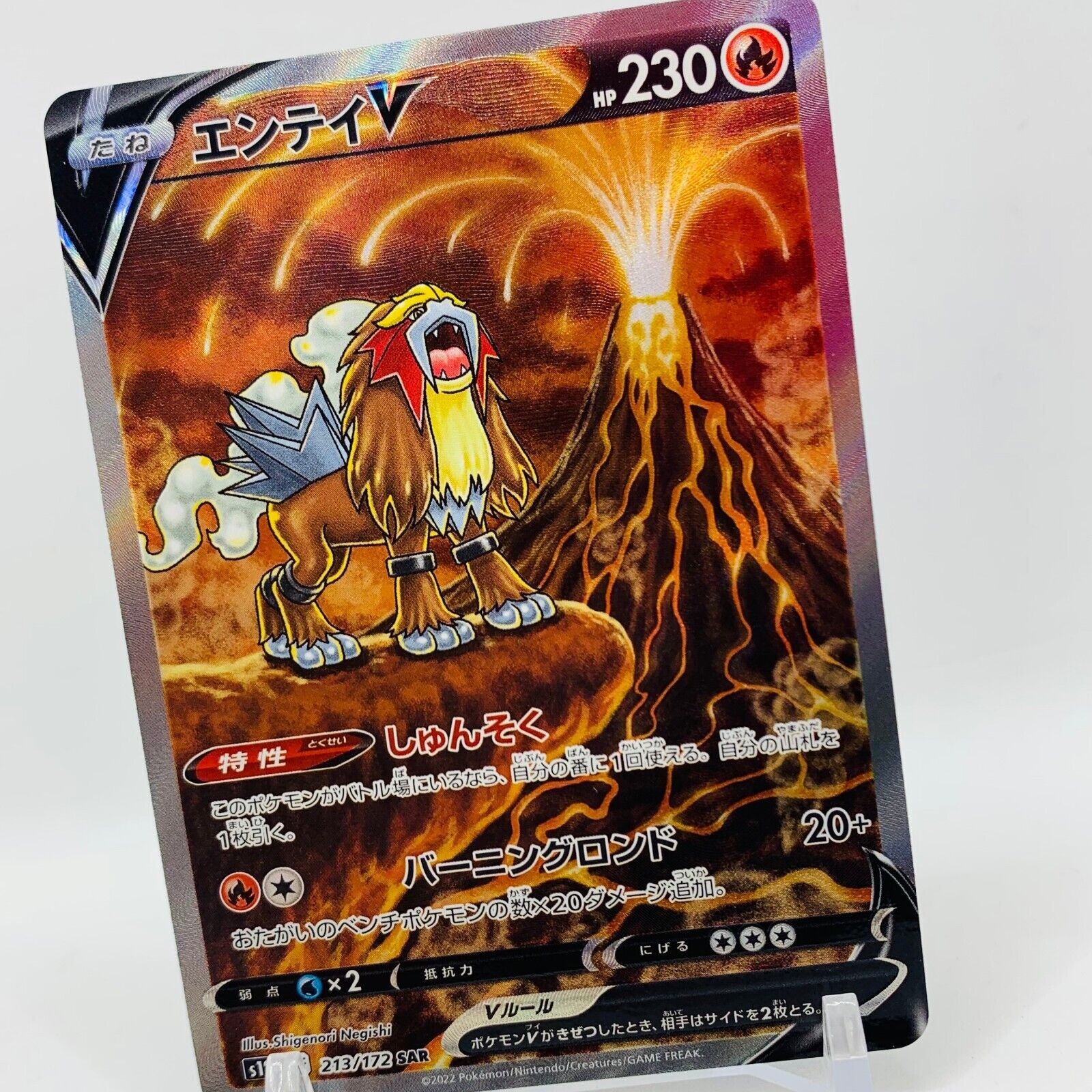 Pokemon Card Entei Suicune Raikou V SAR 213 215 218/172 s12a VSTAR Uni –  GLIT Japanese Hobby Shop