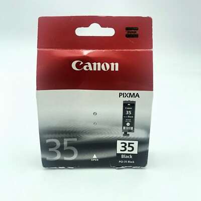 ORIGINAL CANON 35 BLACK INK CARTRIDGE PIXMA PGI-35 BLACK Boxed New