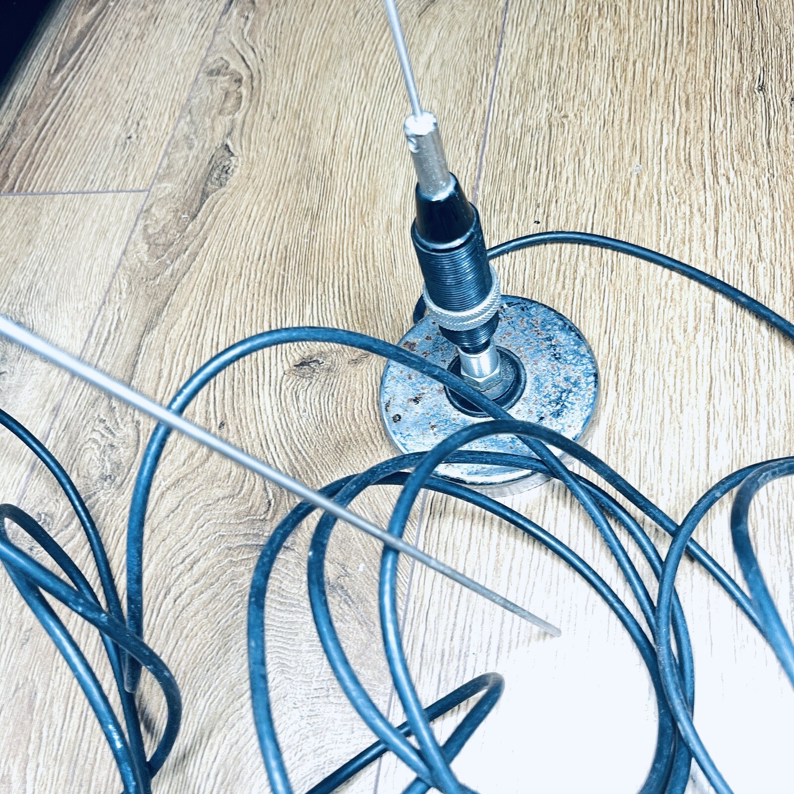 Vintage 1980's CB Radio Antennas X 2 125CM & 137CM High Mount