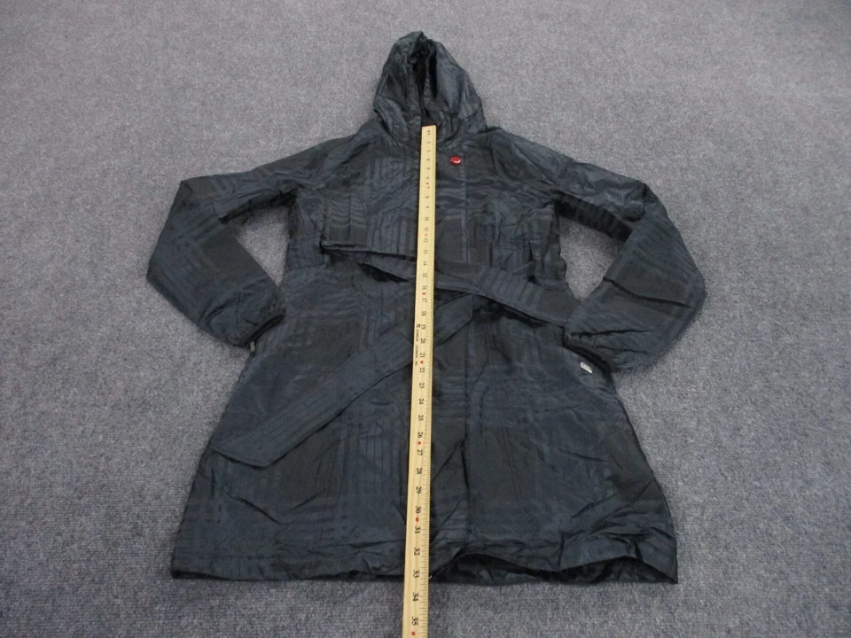 Oakley Jacket Adult M Plaid Golf Rain Coat Parka Outdoors Lined Belted Womens - Image 3 of 4