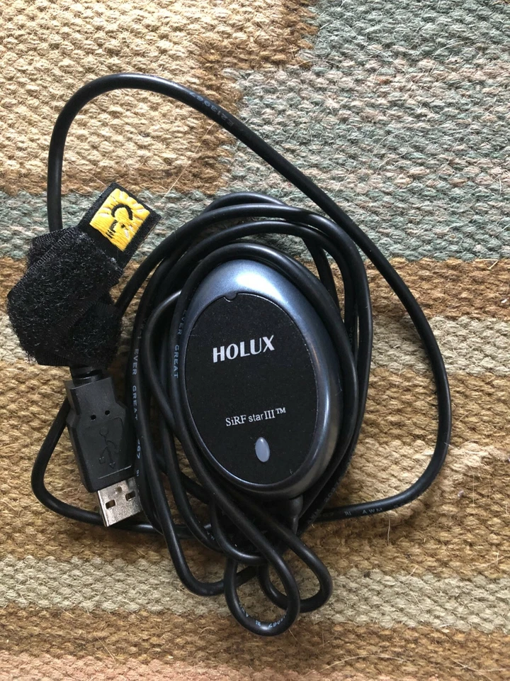 Ratón Receptor GPS Holux GR-213 Sirf Star III, con Conector USB Foto 2 de 4