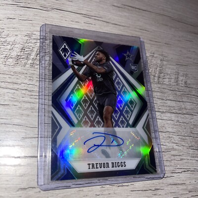 Trevon Diggs 2020 Panini Phoenix #165  Rookie Silver Auto Mint 