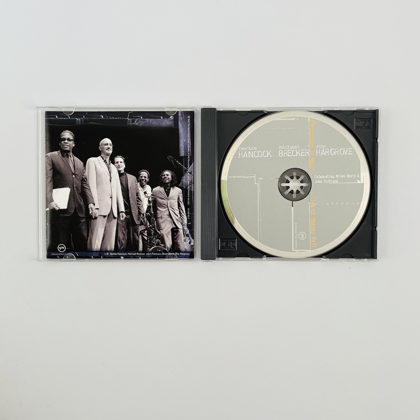 Hancock Brecker Hargrove Directions In Music (2002) CD Live at Massey
