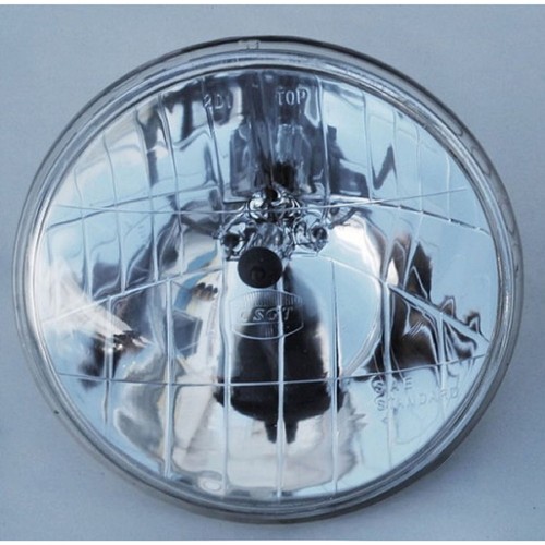 5-3/4" Motorcycle Halogen Crystal Clear Sealed Beam Headlight Bulb Fits: Harley - Picture 3 of 3