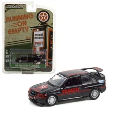 GREENLIGHT 41130 D 1995 FORD ESCORT RS COSWORTH "TEXACO" BLACK DIECAST CAR 1:64