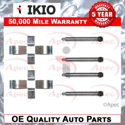 Fits Mercedes C-Class E-Class Coupe Kombi Brake Pads Fitting Kit Front Rear Ikio