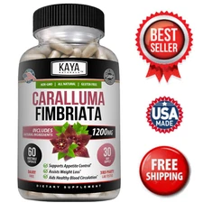 Caralluma Fimbriata 60ct 1200mg High Potency Weight Loss Appetite Hunger Control