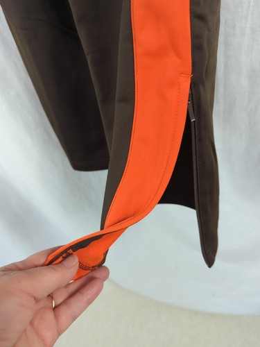 Nike Track Pants Boys L 14-16 Brown Orange And White Cleveland Browns Nwt - Picture 4 of 9