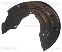 Triscan 8125 29155 Spritzblech, Bremsscheibe FüR Audi Seat Skoda VW