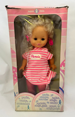 PAMELA Puppe FURGA Puppe Doll No 3s Cicciobello High Fashion Sebino in BOX