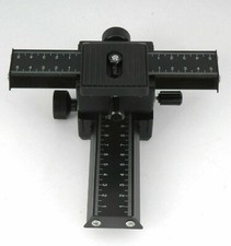 4-way Macro Focusing Rail Slider F Nikon Canon Pentax Sony Mamiya Accessory New