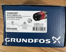 Grundfos 99412493 Comfort 10-16 Domestic Hot Water Recirculating Pump