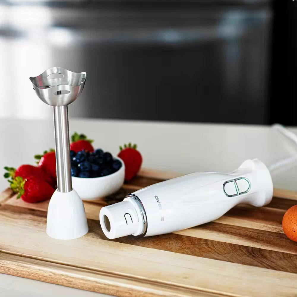 Immersion Electric Hand Blender with Stainless Steel Blades White HS560W NEW