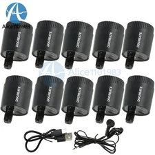 10PCS Portable Underground Home Water Pipes Leakage Detector Tool Rechargeable
