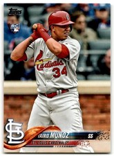 2018 Topps Update #US274 Yairo Munoz Rainbow Foil