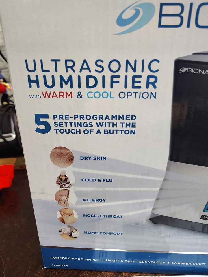 Bionaire Comfort Select 1.2 Gallon Humidifier Black - Image 2 of 4