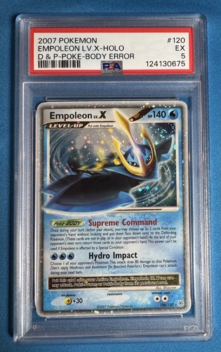 Empoleon LV.X graded PSA 5 for sale on eBay