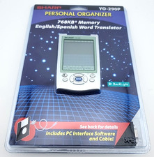 Sharp YO  290P Personal Organizer   English/Spanish Translator   PC Link   NEW