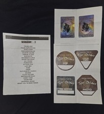 Tyler Childers Mule Pull 2024 Tour Stage ¡Lista de set y hojas de pase usadas!