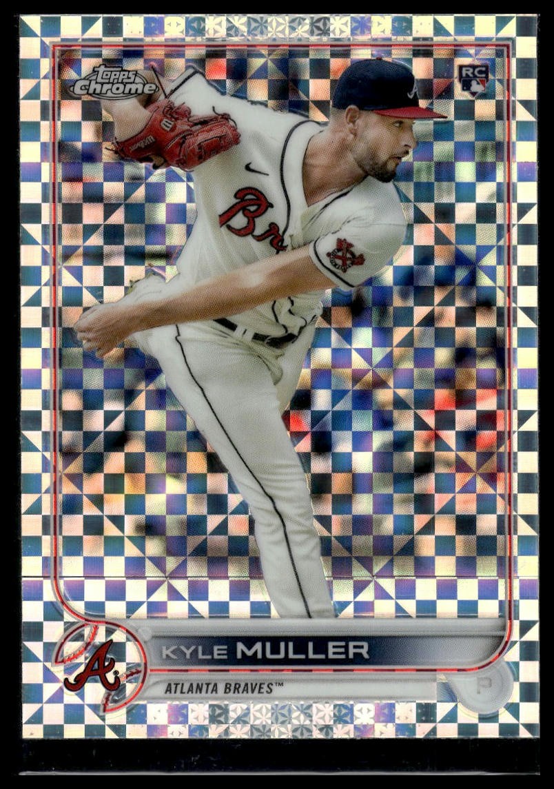 2022 Topps Chrome #70 Kyle Muller X-Fractor