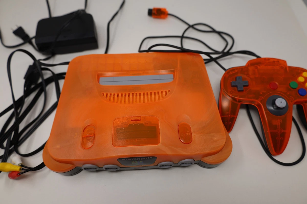 Nintendo 64 NTSC-J Orange Video Game Consoles for sale | eBay