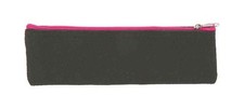 Etui Faulenzer Filz schwarz pink - Stiftetasc...