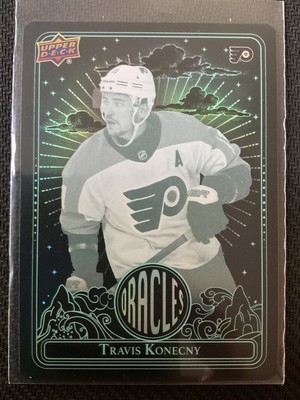 Travis Konecny 2024-25 Upper Deck Extended Oracles Rare Parallel Card #O-40