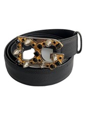 DOLCE & GABANNA DG logo Stud Spike BELT