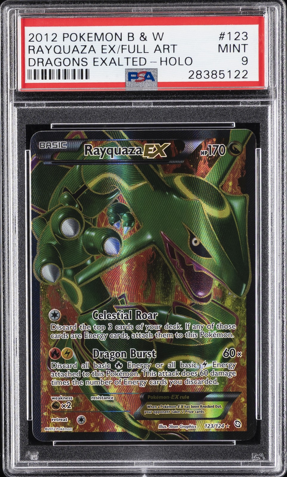 rayquaza holographic card Holo POP Series 1 3/17 Pokmon CollexyLux Colorless Dragon Dance During your next turn Rayquaza Ex Full Art Holo