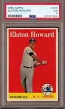 1958 Topps #275 Elston Howard - PSA 5 EX