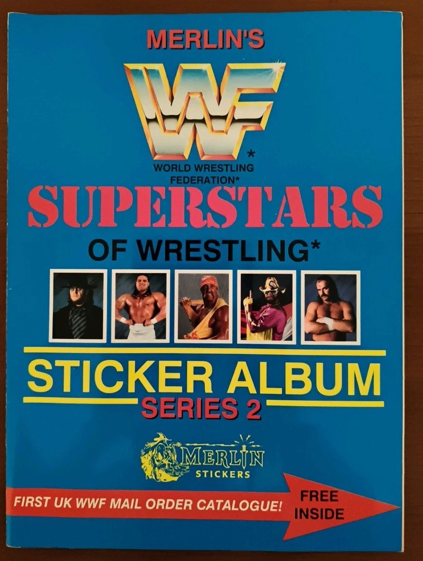 Wrestling 1991 Season Collectable Sports Sports Stickers for sale
