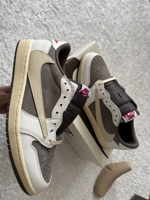 Nike Air Jordan 1 Retro Low OG SP Travis Scott Reverse Mocha Sneaker Gr. 43