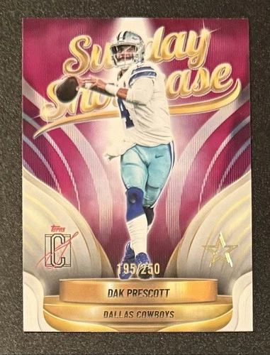 2025 Topps Signature Dak Prescott Magenta (RAW)