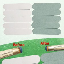 10 Pieces Billiard Cue Ferrule Polishing Sticks Polishers Match Easy to Use