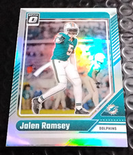 2024 Panini Donruss Optic #126 Jalen Ramsey Silver Holo Prizm Dolphins.     J137