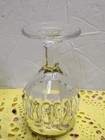 6  Stem Wine Glasses J Preziosi Italy 2oz. Platinum/Silver Rim 3" Tall — photo 6